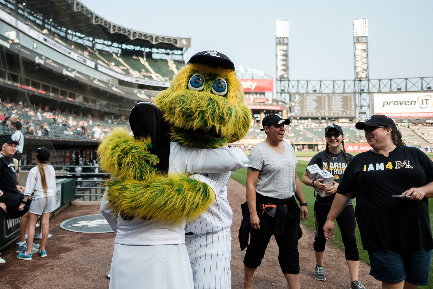 Sister Mary Jo Sobieck, Marian Catholic High School, threw, first pitch, White Sox, Kansas City Royals, Guaranteed Rate Field, comiskey park, nun, sister mary jo, chicago, photographer, photography, sports, perfect pitch, melissa ferrara, iron and honey, 