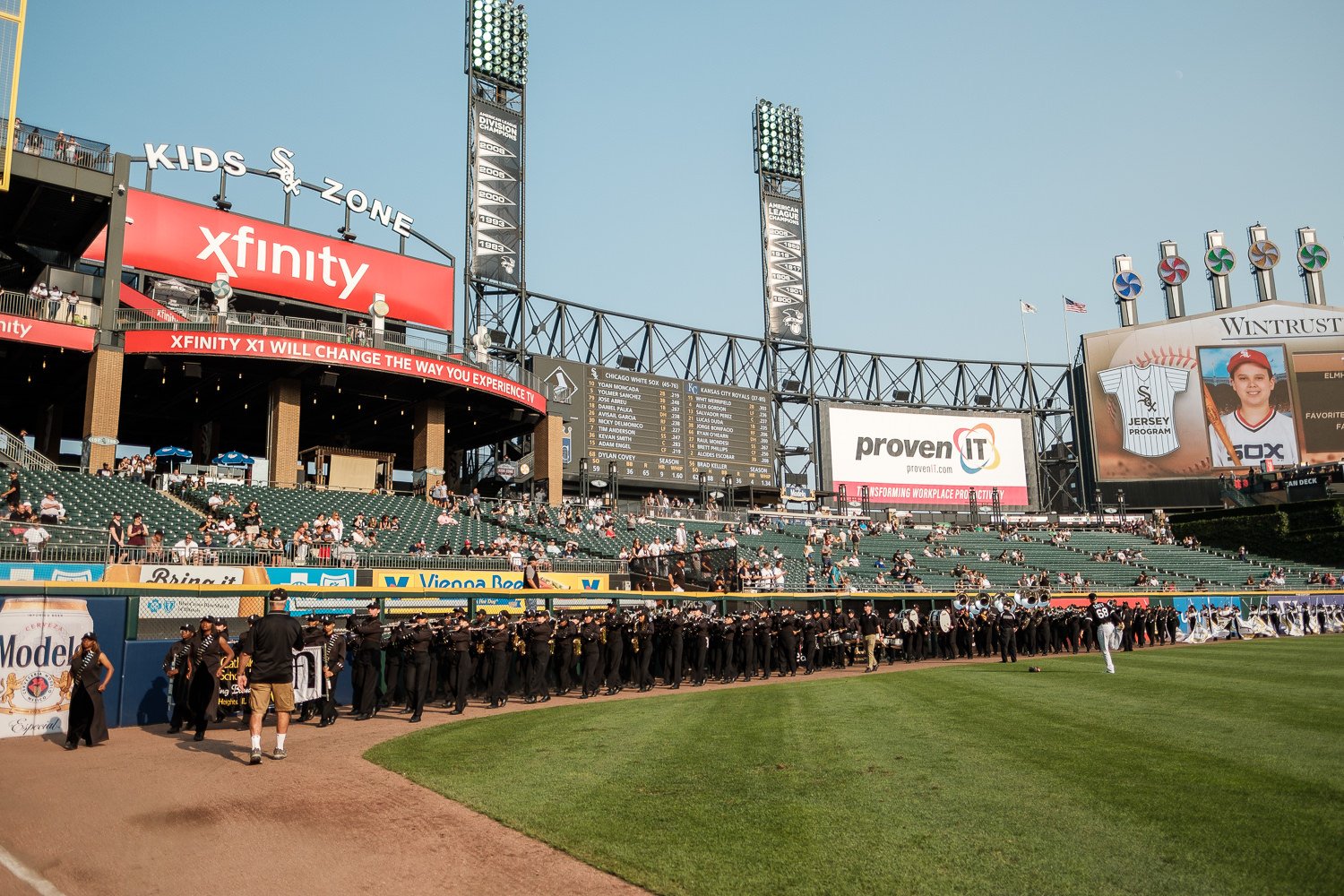 Sister Mary Jo Sobieck, Marian Catholic High School, threw, first pitch, White Sox, Kansas City Royals, Guaranteed Rate Field, comiskey park, nun, sister mary jo, chicago, photographer, photography, sports, perfect pitch, melissa ferrara, iron and honey, 