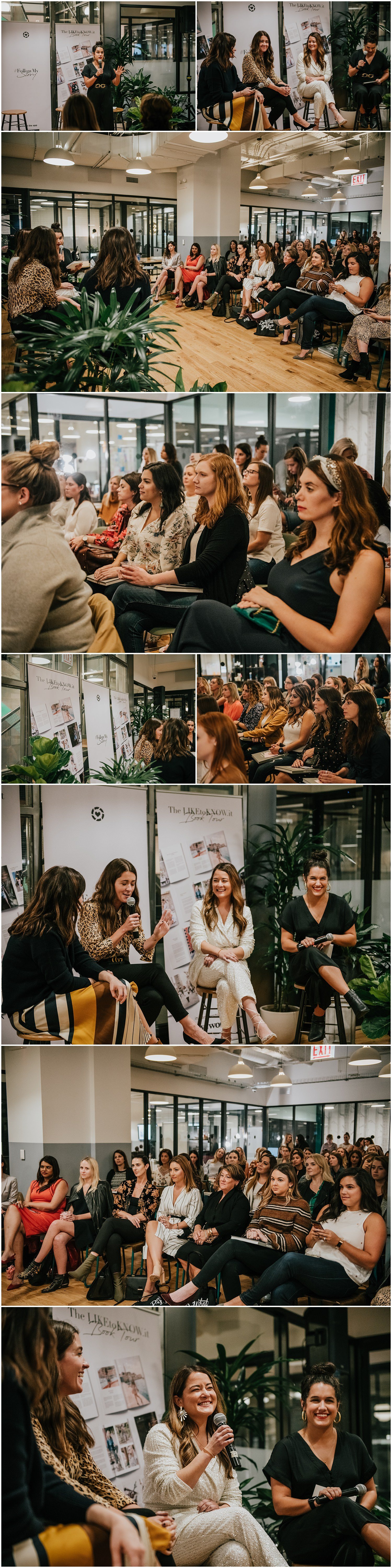 Rewardstyle, Liketoknow.it, Book Tour, WeWork, State St, Chicago, Photos, photography, event, stories from an influencer next door, coffee table book, danielle moss, the everygirl, liz adams, jenn lake, lifestyle, blogger, influencer, illinois