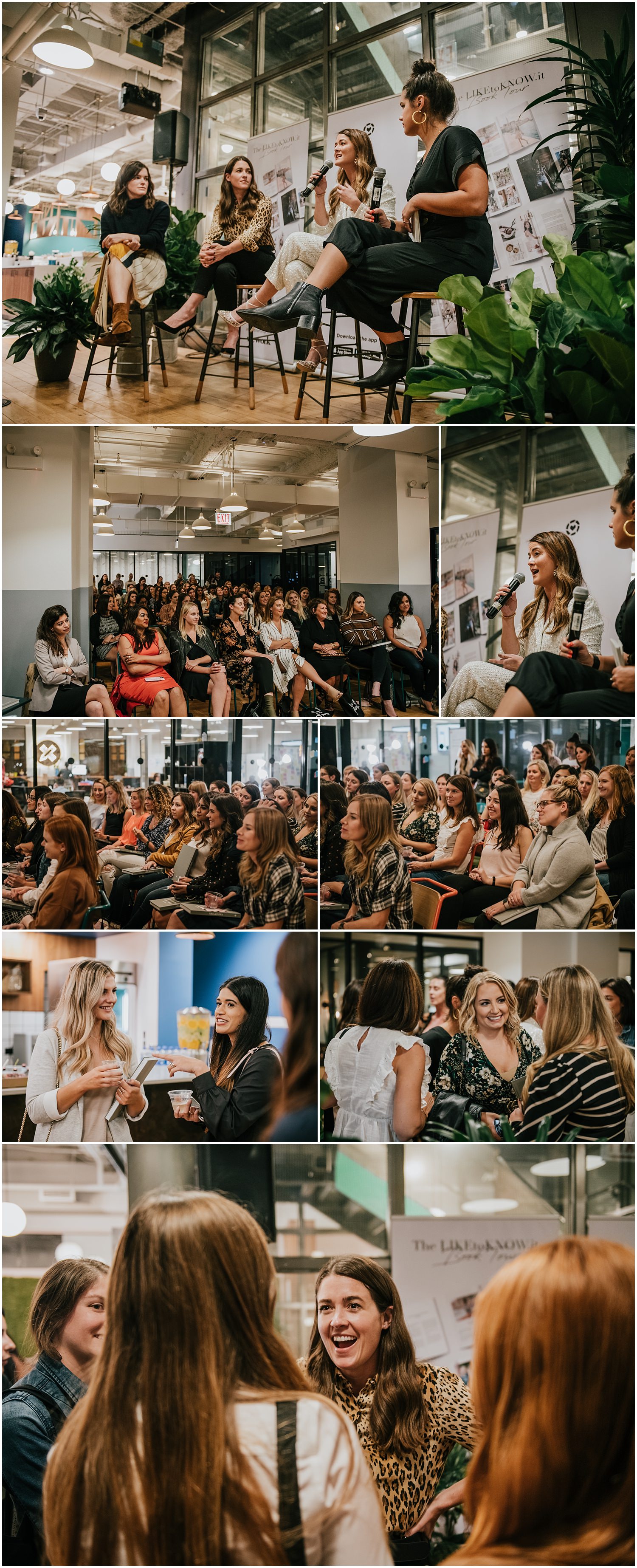 Rewardstyle, Liketoknow.it, Book Tour, WeWork, State St, Chicago, Photos, photography, event, stories from an influencer next door, coffee table book, danielle moss, the everygirl, liz adams, jenn lake, lifestyle, blogger, influencer, illinois