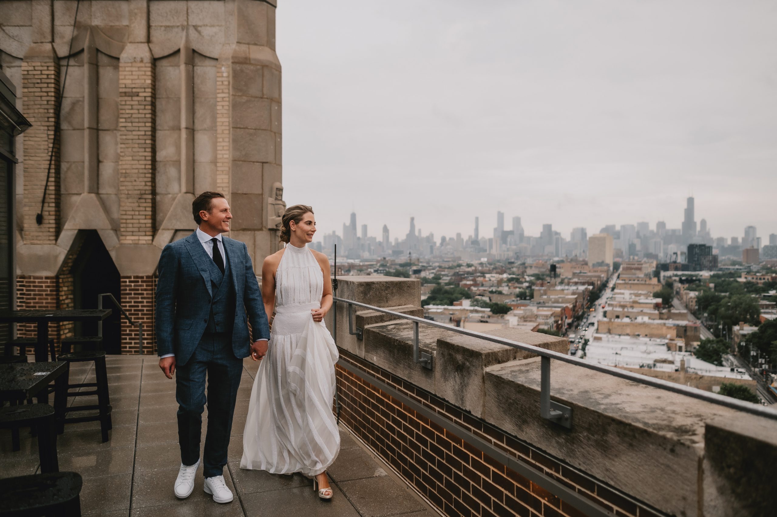 Intimate wedding in Chicago