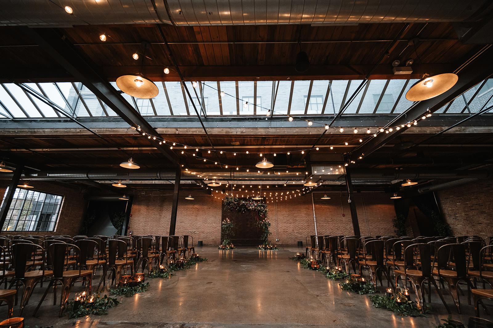 Morgan Manufacturing - West Loop Chicago Wedding Photography Natural light wedding photo at Morgan Manufacturing in Chicago