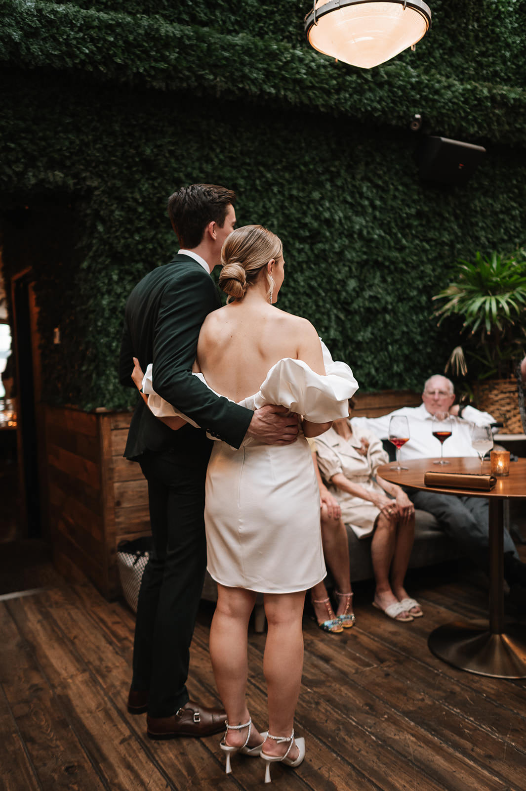 Wedding cocktail hour moments photographed with full day wedding photography coverage