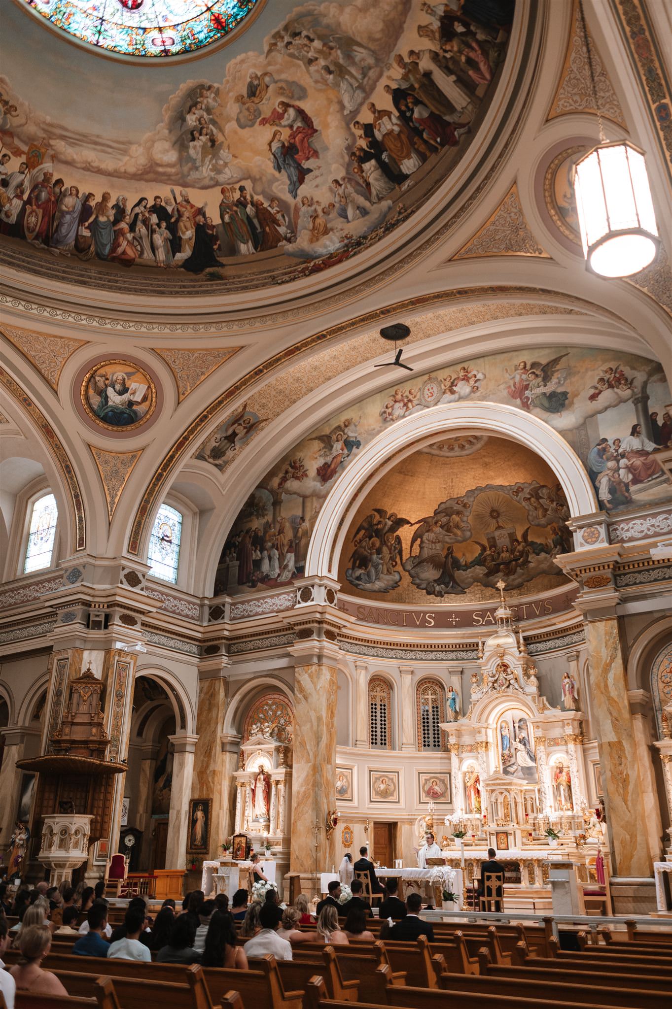 Wedding ceremony photographed with extended wedding photography coverage in Chicago